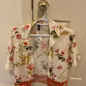 Floral Short Sleeve Shirt